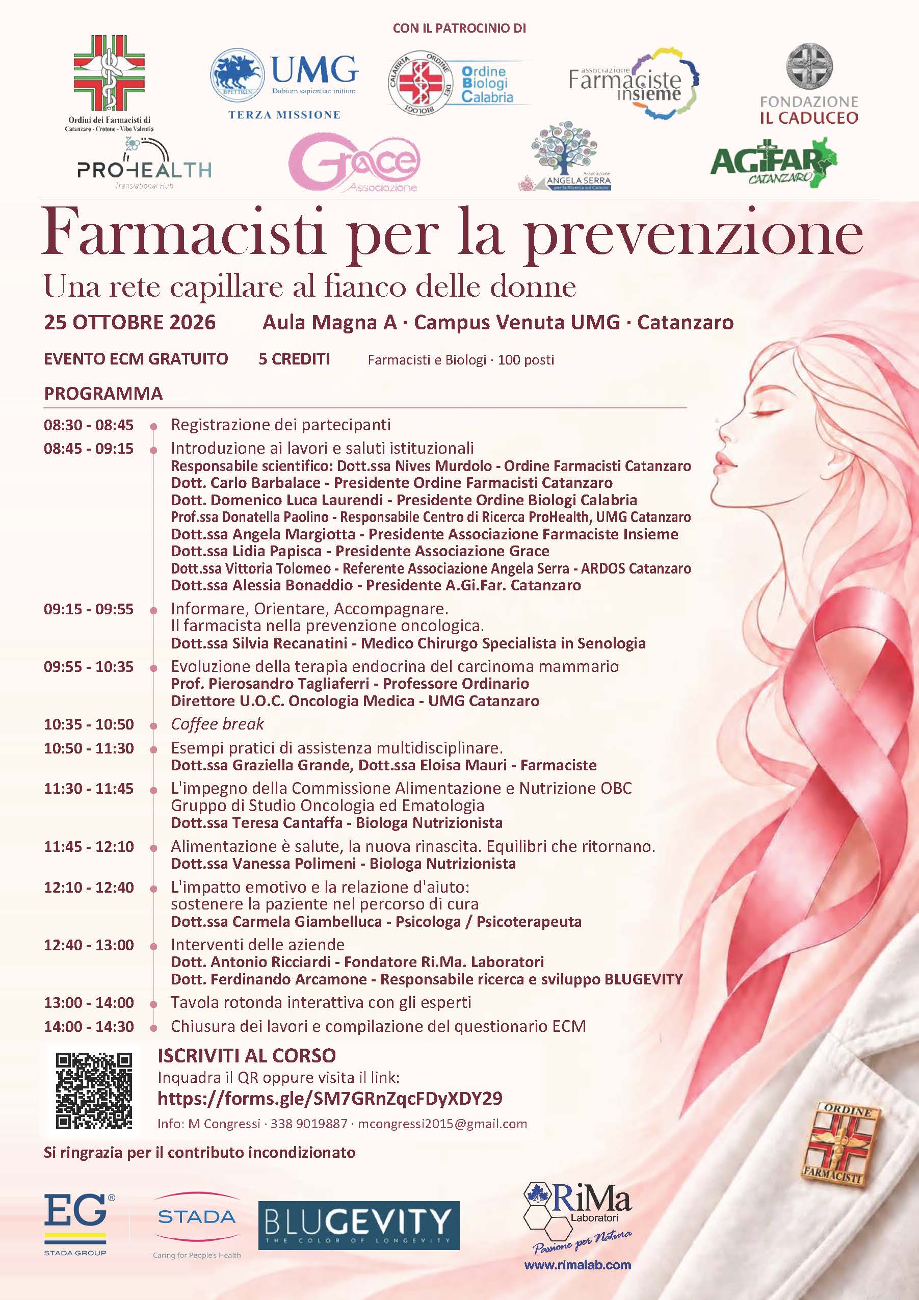 Corso ECM - Farmacisti per la prevenzione